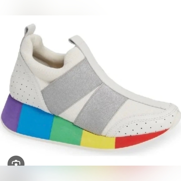 Donald J. Pliner Shoes - Donald Pliner Prix Leather Sneakers Sz 6.5